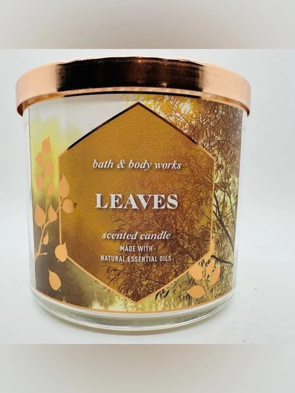 Bath & Body Works Leaves Scented Candle